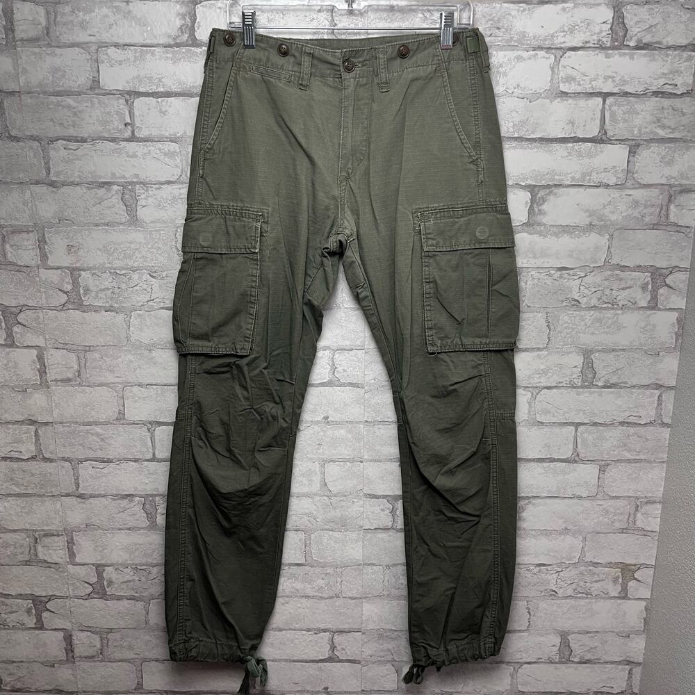 MNML Olive Cargo Pants